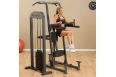 Пресс-турник-брусья блочный с противовесом Body Solid FCD-STK фото 2