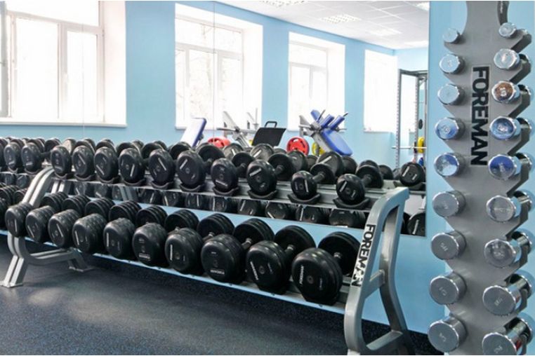 Фиксированные обрезиненные гантели в сборе Foreman FP/RUB-EPR/40 фото 8