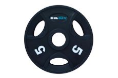 Диск обрезиненный Inex GMAX с 3 отверстиями, 5 кг GRP-N-5KG