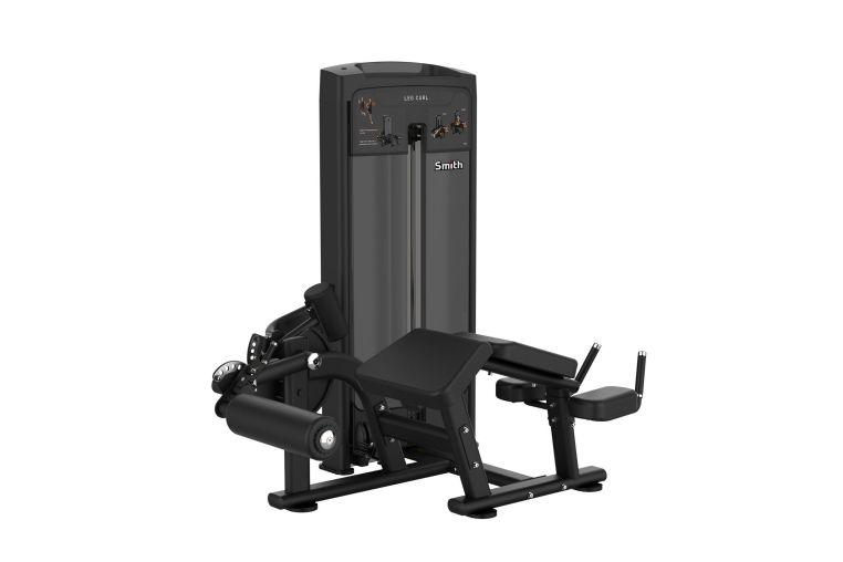 Сгибание ног лёжа, стек 105кг Smith Fitness RE8015 