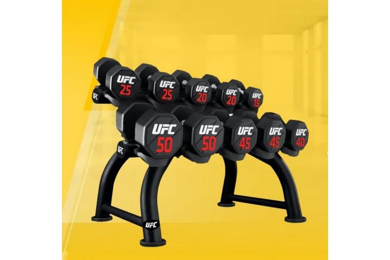 Уретановые гантели UFC Premium 22kg (пара) UFC UFC-DBPU-8315 