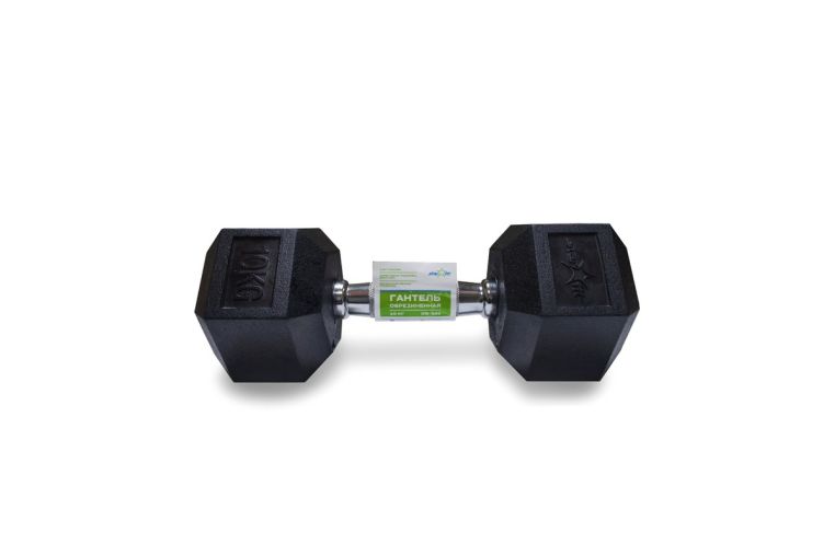 Гантель гексагональная 10 кг Star Fit DB-301 черный фото 1