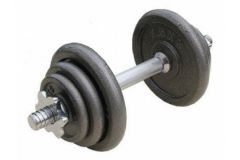 Гантель разборная MB Barbell металл, 25 кг