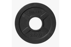 Диск d51 мм Johns 2,5 кг DR71022 - 2,5B черный