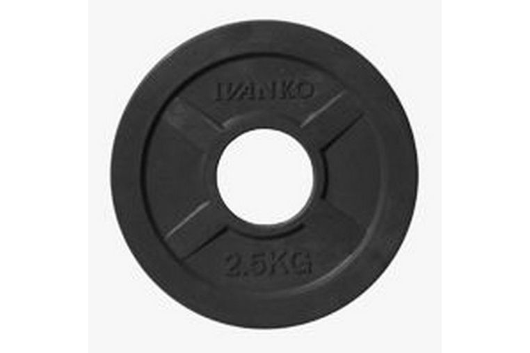 Диск d51 мм Johns 2,5 кг DR71022 - 2,5B черный 
