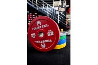 Диск 25кг YouSteel EVO Bumper Plate красный