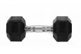 Гантель гексагональная обрезиненная 6кг Lite Weights 3182LW фото 1