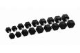 Гантель гексагональная обрезиненная 6кг Lite Weights 3182LW фото 2