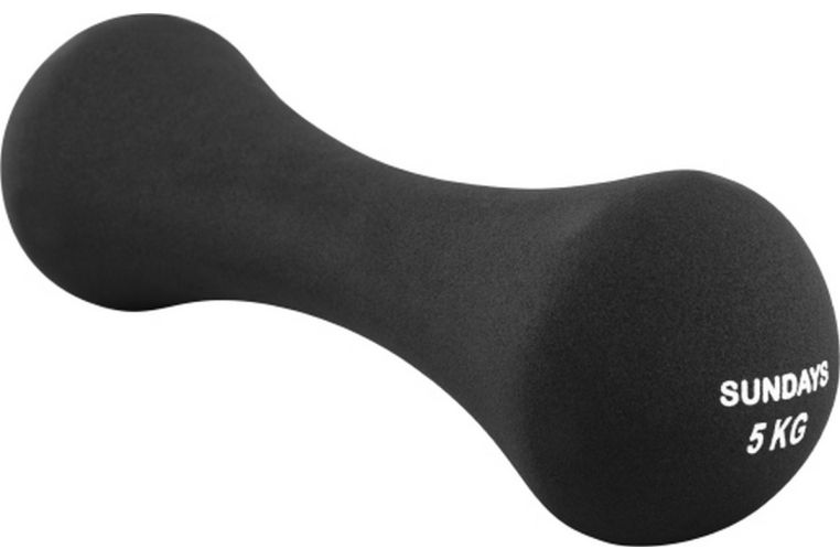 Гантель 5кг Sundays Fitness IR92004-D 6062988 черный 