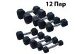 Гантельный ряд DFC от 1 кг до 15 кг DB001-1_15 фото 1