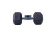 Гантель гексагональная Star Fit DB-301 14 кг, обрезиненная, черный фото 1