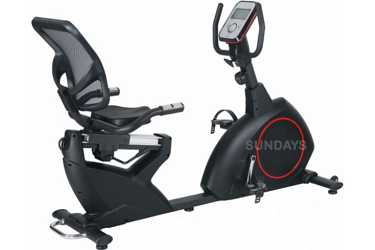 Велоэргометр Sundays Fitness K8718R (черный/красный) фото 8