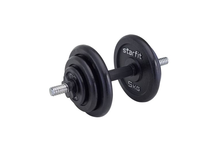 Гантель разборная чугунная в коробке Star Fit DB-715, 18 кг 
