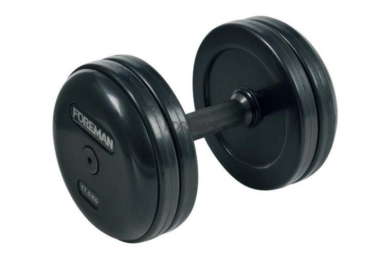 Фиксированные обрезиненные гантели в сборе Foreman FP/RUB-EPR/42.5 