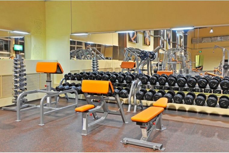Фиксированные обрезиненные гантели в сборе Foreman FP/RUB-EPR/42.5 фото 1