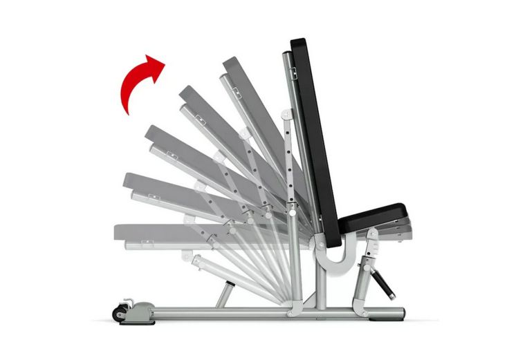 Мультипозиционная скамья Spirit Fitness ST800FID фото 3