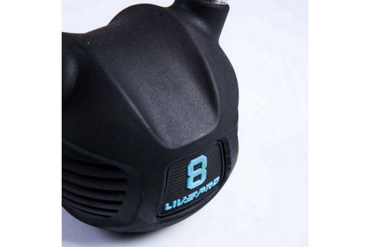 Обрезиненная гиря 8кг Live Pro Premium Rubber LP8043-8 фото 4