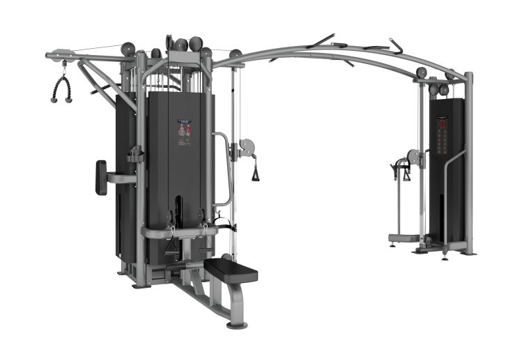 Мультистанция 5-ти стековая на базе кроссовера Smith Fitness DA023+S A024+SA 023OPT 