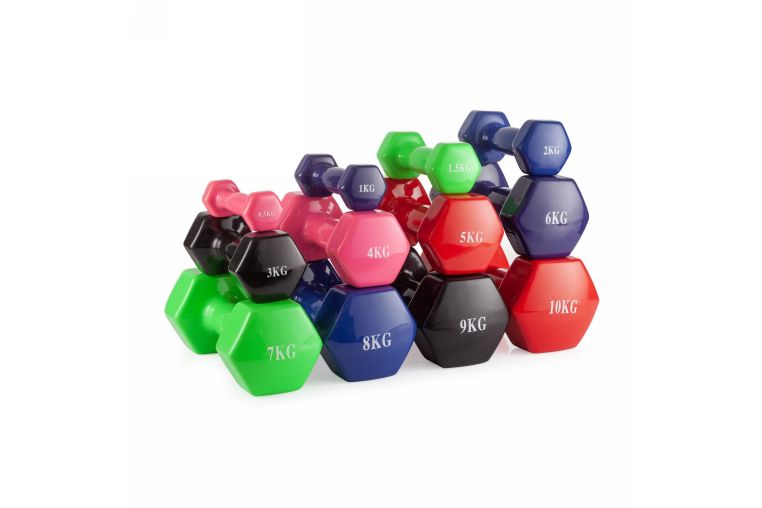 Гантель неразборная 5 кг винил VictoryFit VF-DV050 фото 1