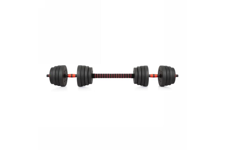 Гантели разборные с грифом, 25 кг (2 шт х 12,5 кг) VictoryFit VF-DC250 фото 2