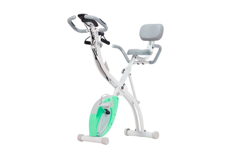 Велотренажер X-Bike DFC DavCreator DV995019B01 бело-зеленый 
