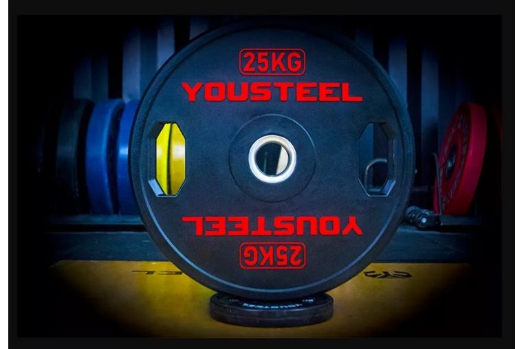 Диск 20 кг YouSteel TWO HANDLES фото 1