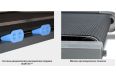 Беговая дорожка Oxygen Tesla BL (+USB) фото 1