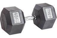 Гантель гексагональная обрезиненная Profi-Fit 45 кг