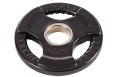 Диск обрезиненный Profi-Fit черный 3 Handle D51мм 2,5кг фото 1