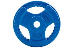 Диск обрезиненный Profi-Fit цветной 3 Handle D26 2,5кг
