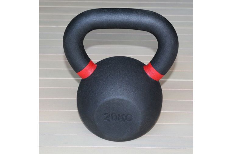 Гиря чугунная 20 кг Hercules HK105-20 с цветными метками 