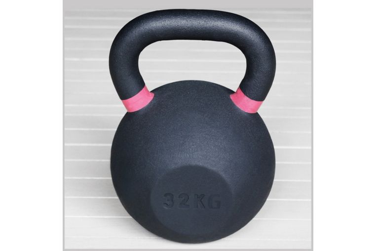 Гиря чугунная 32 кг Hercules HK105-32 с цветными метками 