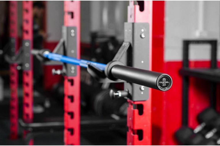 Гриф для штанги YouSteel CrossTraining Bar 20кг, L220 см, D50мм XF-20 синий - черный 