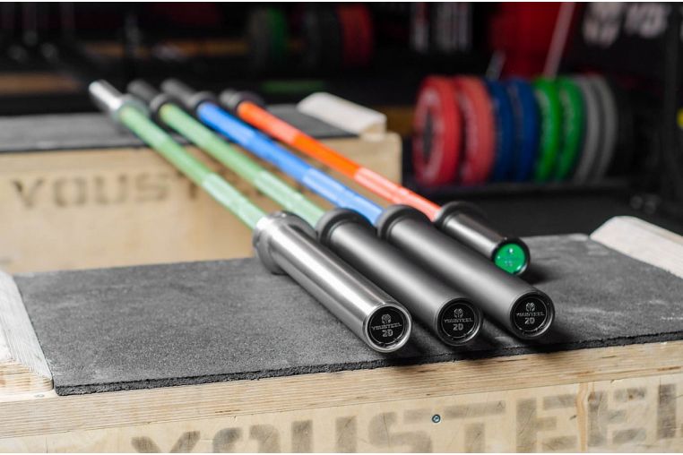 Гриф для штанги YouSteel CrossTraining Bar 20кг, L220 см, D50мм XF-20 синий - черный фото 3
