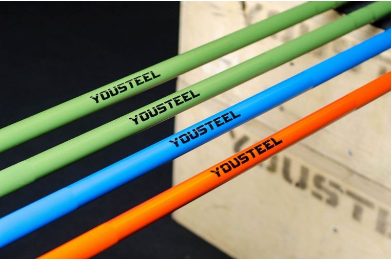 Гриф для штанги YouSteel CrossTraining Bar 20кг, L220 см, D50мм XF-20 синий - черный фото 5