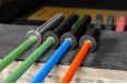 Гриф для штанги YouSteel CrossTraining Bar 20кг, L220 см, D50мм XF-20 синий - черный фото 6