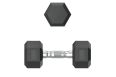 Гантель гексагональная 7,5 кг обрезиненная UnixFit DBHEX7_5 фото 6