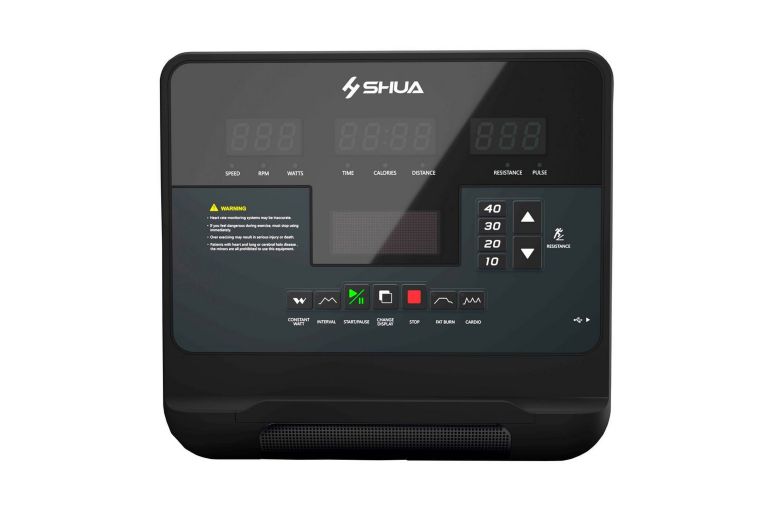 Велотренажер вертикальный Shua SH-B9100U (Led display) фото 1