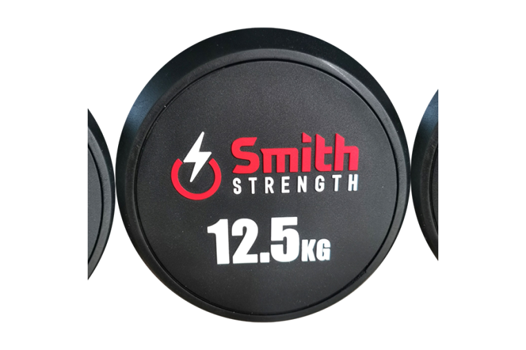 Набор обрезиненных гантелей Smith DB145-2(пара) от 40 до 50кг, с шагом 2,5кг фото 3
