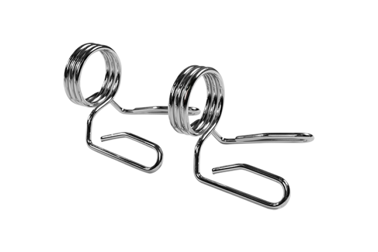 BRONZE GYM BG-PA-BR-CL003 Замки пружинные, 50 мм (2шт.) 