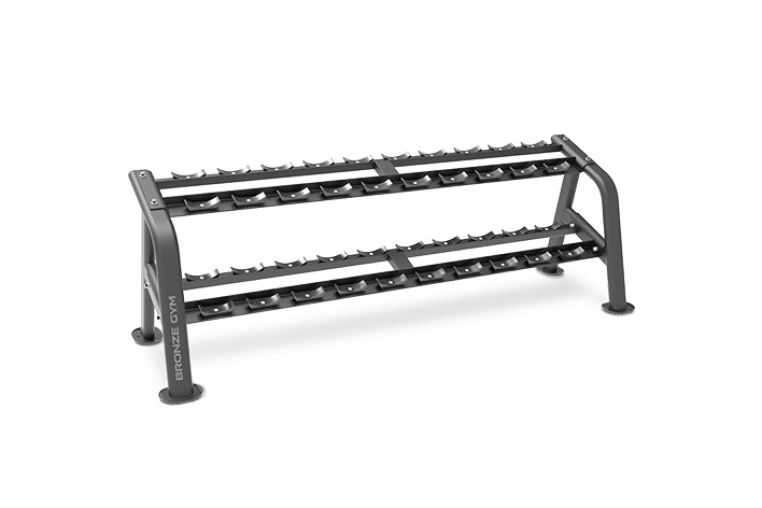 BRONZE GYM BR-1025 Стойка для гантелей (10 пар) 