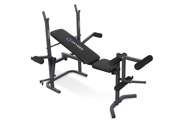 OXYGEN FITNESS AKRON Скамья силовая черная 