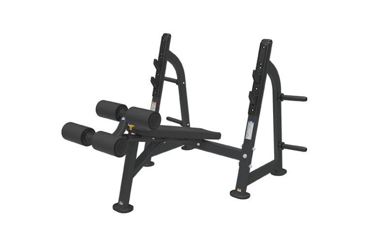BRONZE GYM BR-1013 Скамья для жима с отрицательным наклоном 