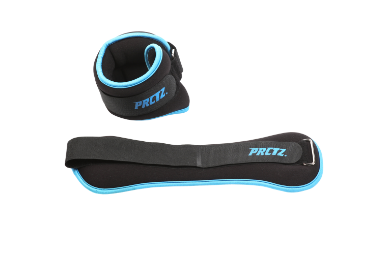 Утяжелители для ног и рук PRCTZ ANKLE&WRIST WEIGHT SET,2 кг (1кг х 2), пара. 