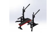 Жимовая скамья домкратная для пауэрлифтинга Aerofit P1410F