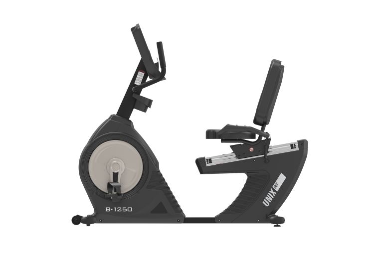 Горизонтальный велотренажер UnixFit B-1250 PRO RBB1250LCD7 фото 4