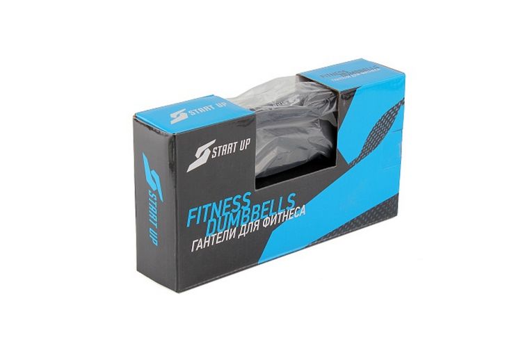 Гантели 2х1кг Start Up NT18055 фиолетовый фото 5