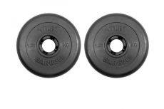 Диски обрезиненные d31 2x1,25кг MB Barbell Atlet MB-AtletB31-1,25 черный