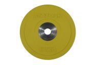 Диск бампированный обрезиненный Foreman D50 мм 15 кг FM\BM-15KG\YL желтый