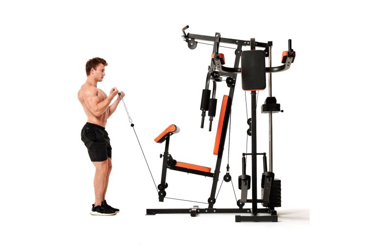 Силовой комплекс стек 60 кг DFC HomeGym D7002-60 фото 23